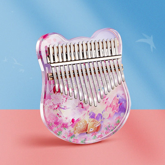 Kalimba de Cristal Acrílico Transparente - Instrumento de Pulgar - Image 2