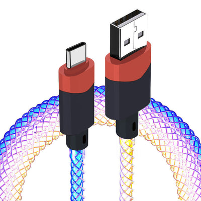Cable de Carga y Datos RGB con Efecto Color Mágico - Image 6