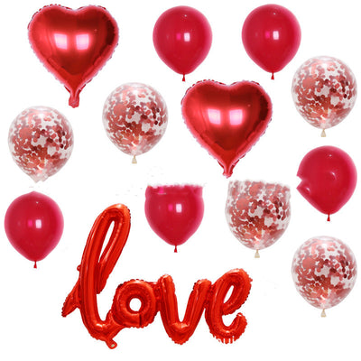 Juego de Globos Confesión de Amor Gigante con Lentejuelas de Aluminio - Image 14
