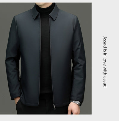 Ropa Business Casual de Algodón Puro para Hombre Maduro - Image 10