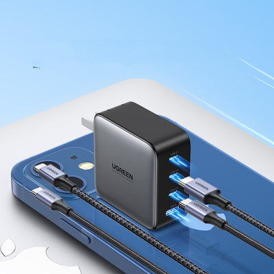 Cargador Rápido 100W Multi-Puerto con Tecnología Gallium Nitride - Image 16