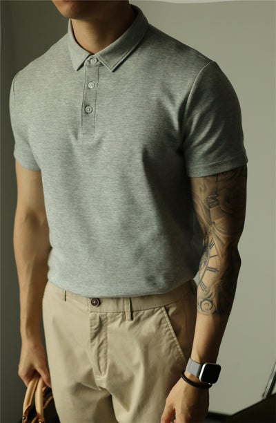 Polo Ejecutivo Primavera Verano Hombre Manga Corta - Image 9