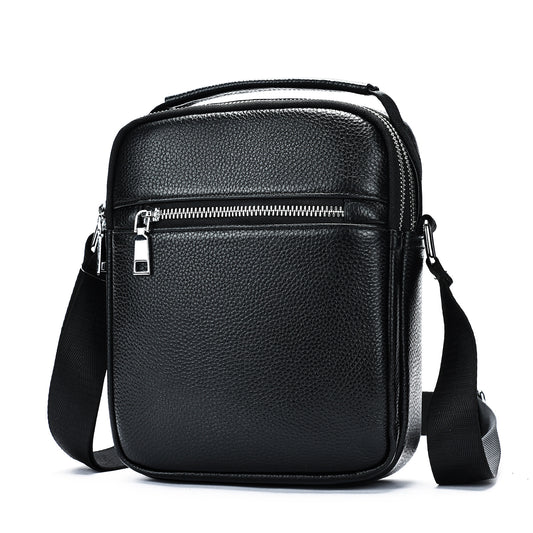 Bolso Bandolera de Cuero Genuino Primera Capa para Hombre - Image 2