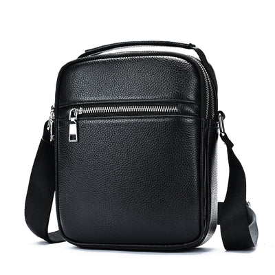 Bolso Bandolera de Cuero Genuino Primera Capa para Hombre - Image 2