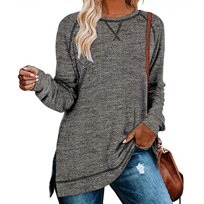 Suéter Básico de Color Liso para Mujer - Colección Otoño Invierno - Image 4