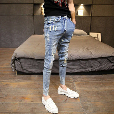 Jeans Slim Fit de Moda para Hombre - Corte 9/10 - Image 8