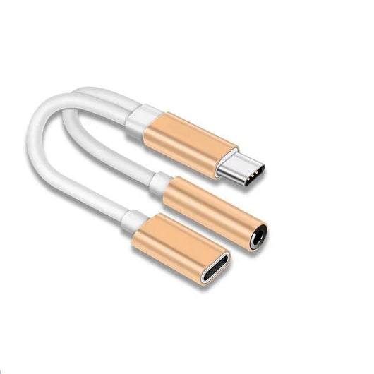 Adaptador de Carga y Cable de Audio para Auriculares con Conector Redondo - Image 11