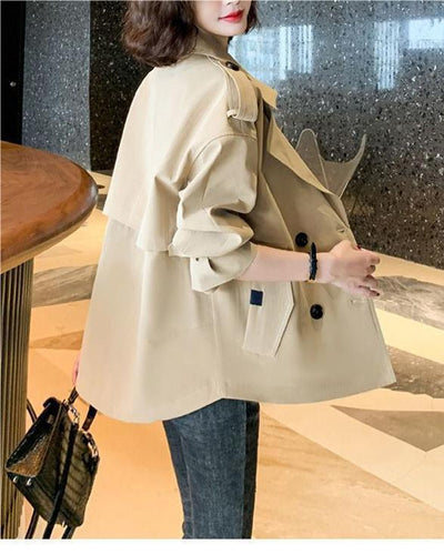 Chaqueta Casual Oversize Estilo Coreano con Cuello Solapa - Image 13
