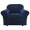 Azul Marino Asiento Individual