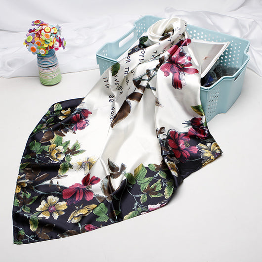Pañuelo Vintage Estampado para Mujer - Accesorio Profesional Versátil - Image 8