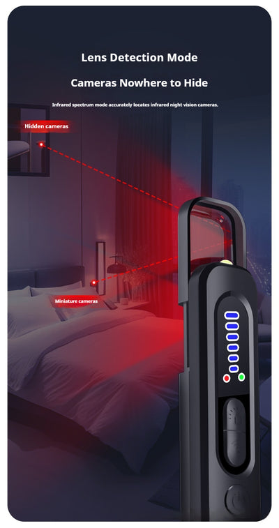 Cámara de Seguridad para Hoteles con Alarma Audiovisual Antiespías - Image 7