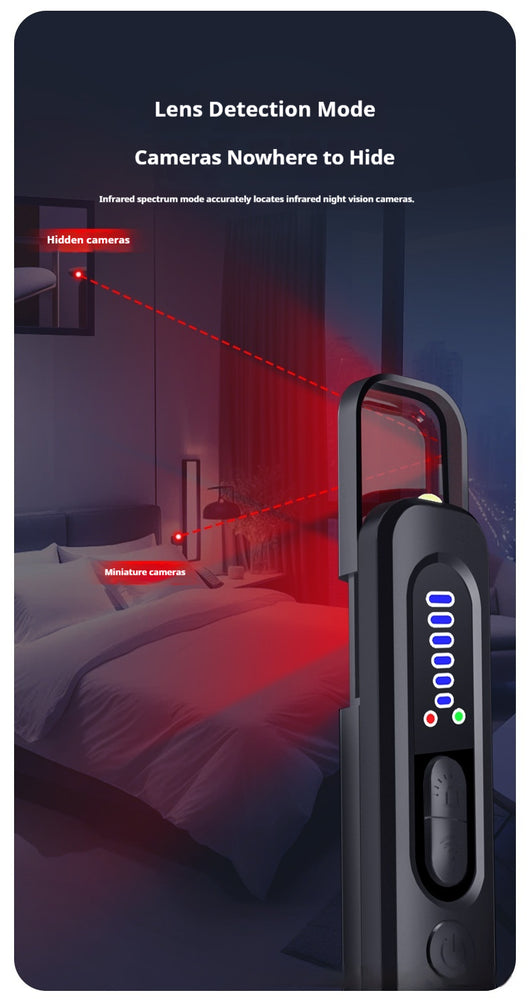 Cámara de Seguridad para Hoteles con Alarma Audiovisual Antiespías - Image 7