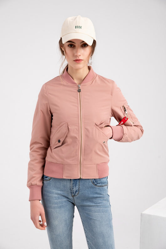 Chaqueta Bomber Deportiva para Mujer - Primavera y Otoño - Image 9