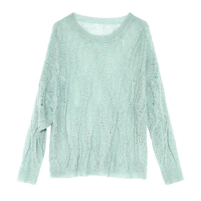 Suéter Hueco de Cuello Alto para Mujer - Diseño Minimalista - Image 10