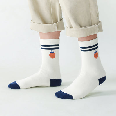 Calcetines Preppy Medianos Otoño Invierno - Image 3