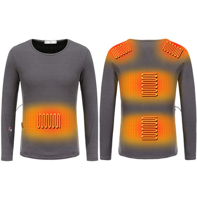 Ropa Térmica Eléctrica Unisex con Carga Rápida y Forro Polar - Image 4