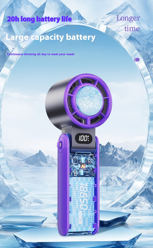Ventilador Portátil con Compresor de Frío - Compacto y Plegable - Image 14