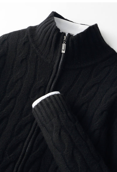 Abrigo de Punto con Cierre Innovador para Hombre - Image 19