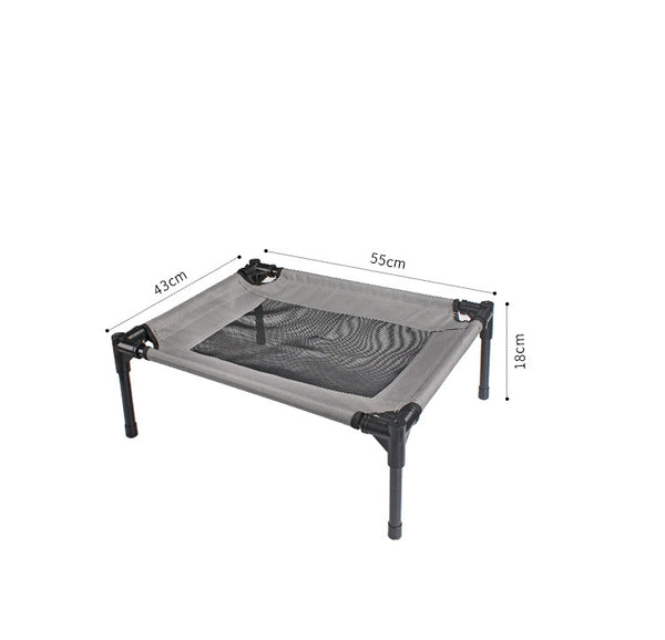 Cama Portátil para Mascotas con Tela Oxford - Colchoneta Removible y Lavable
