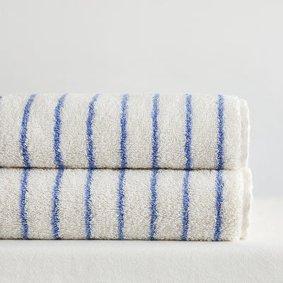 Toallas de Baño Familiares Algodón Peinado Rayas Rombos - Suavidad Premium - Image 8