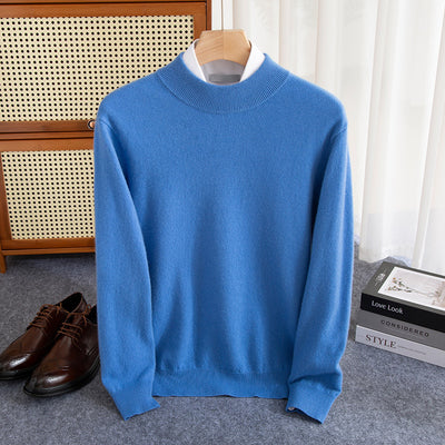 Suéter de Cuello Medio en Lana para Hombre - Image 10