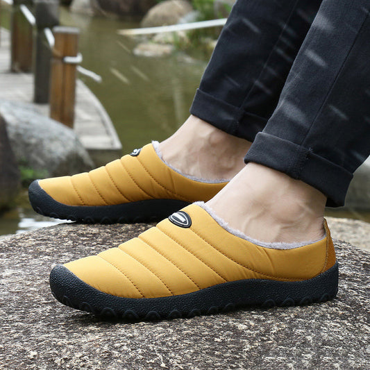 Zapatos Casuales Cálidos de Forro Polar para Hombre