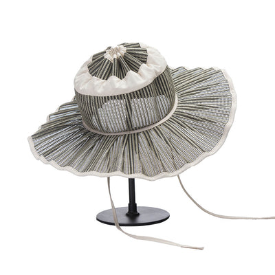 Sombrero de Paja Plegable para Mujer - Versátil y Portátil - Image 15