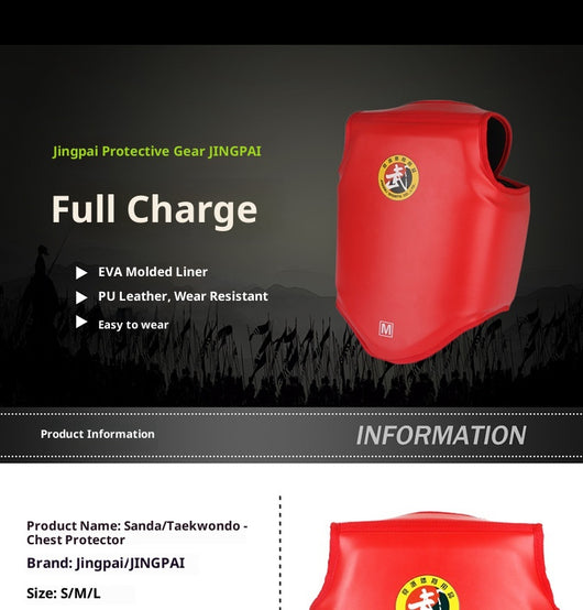 Protector de Pecho para Boxeo y Entrenamiento de Combate - Image 9