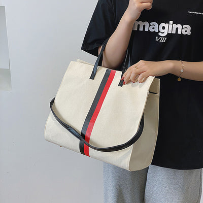 Bolso de Lona para Mujer Estilo Coreano - Bandolera Única Tendencia - Image 4