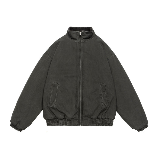 Abrigo de Algodón Invierno para Hombre con Forro de Lana Cordero - Image 5