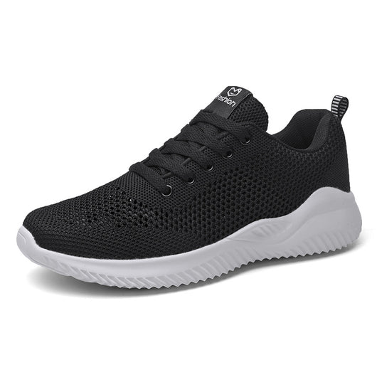 Tenis Deportivos Mujer Casual Coreano Malla Blanco - Image 9