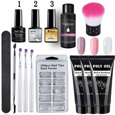 Set Completo de Manicura Profesional con Pegamento Extendido y Herramientas - Image 22