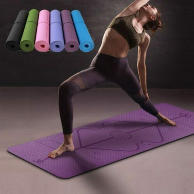 Tapete de Yoga TPE Antideslizante Ecológico 183x61cm - Image 7