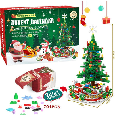 Bloques de Construcción Árbol de Navidad en Caja Sorpresa - Image 36