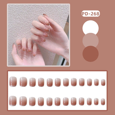 Uñas Postizas Adhesivas Efecto Ballet Esmerilado - Manicura Perfecta Lista para Usar - Image 27