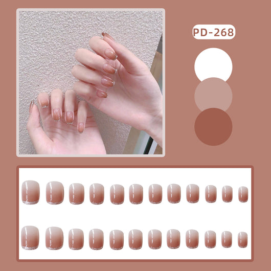 Uñas Postizas Adhesivas Efecto Ballet Esmerilado - Manicura Perfecta Lista para Usar - Image 27