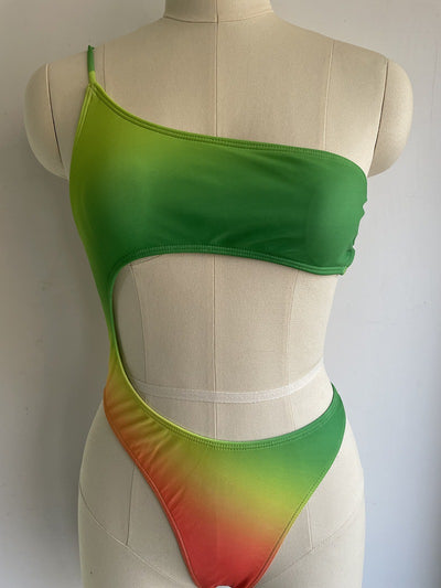 Traje de Baño Entero Degradado Reductor para Mujer - Image 16