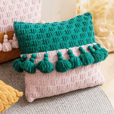 Almohada Trenzada Multifuncional para Viajes y Oficina - Image 6