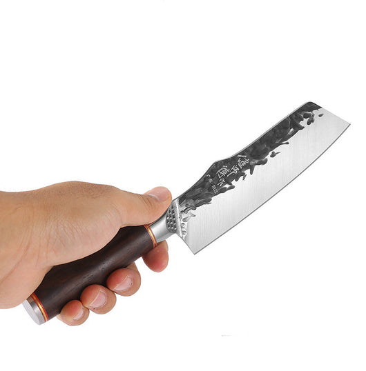 Cuchillo de Frutas de Acero Inoxidable con Mango de Madera - Image 13