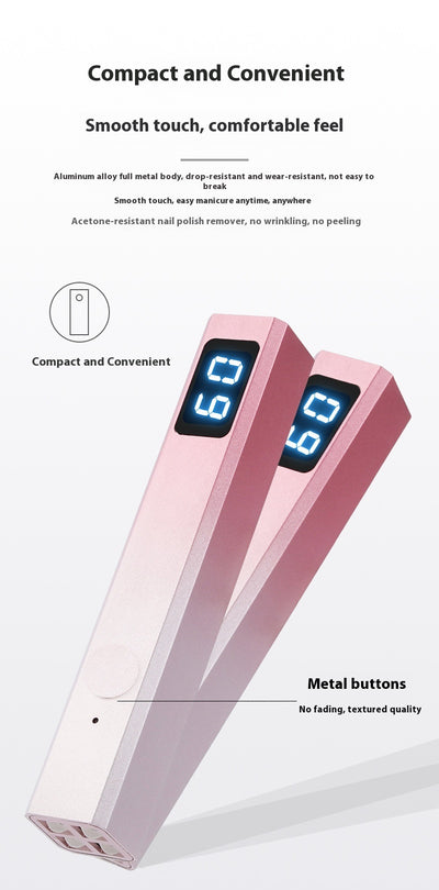 Lámpara LED de Fotopolimerización para Uñas de Gel - Alta Potencia - Image 8