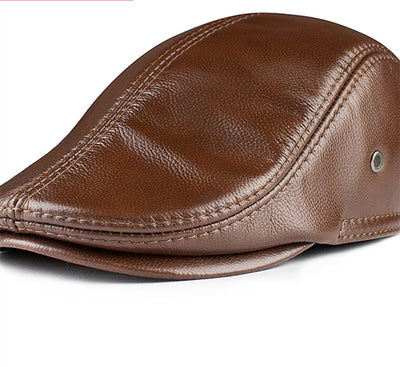 Sombrero de Cuero Genuino para Hombre - Abrigo Invernal Premium - Image 5