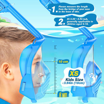 Máscara de Buceo Infantil Hermética con Tecnología Antivaho - Image 16