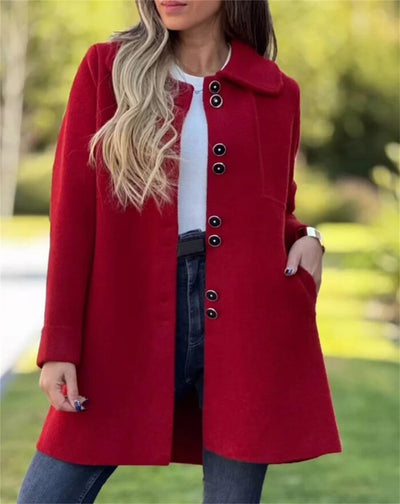 Abrigo de Lana con Forro Polar para Otoño e Invierno - Image 15