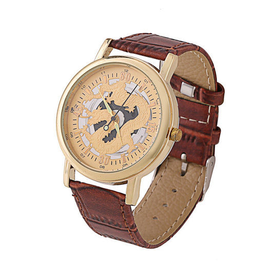 Reloj de Pulsera para Hombre con Decoración de Dragón Clásico - Image 12