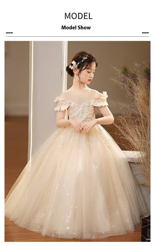 Vestido Princesa de Tul Elástico para Niñas - Image 15