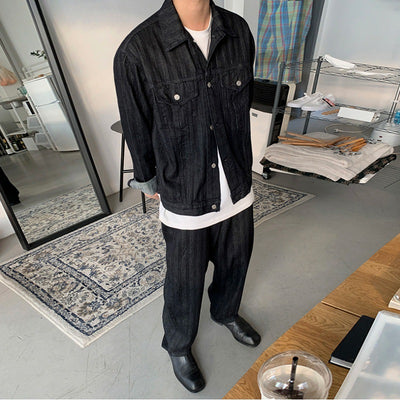 Chaqueta Denim de Trabajo Versátil para Hombre