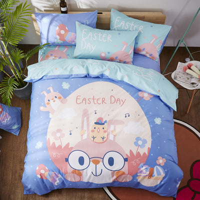 Ropa de Cama Infantil de Algodón con Diseños Animados - Image 35