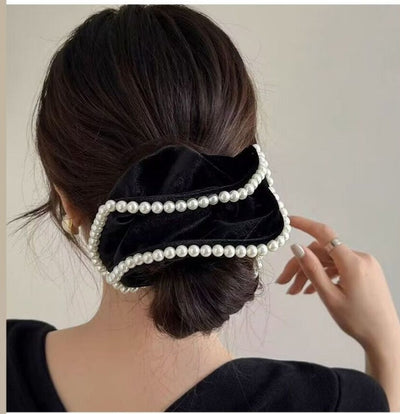 Aro para Cabello de Terciopelo Vintage - Elástico de Lujo Clásico - Image 12