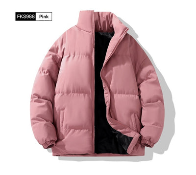 Chaqueta Acolchada de Algodón para Hombre Talla Grande - Image 12