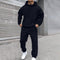 Conjunto de Moletom Oversized em Fleece Macio Unissex